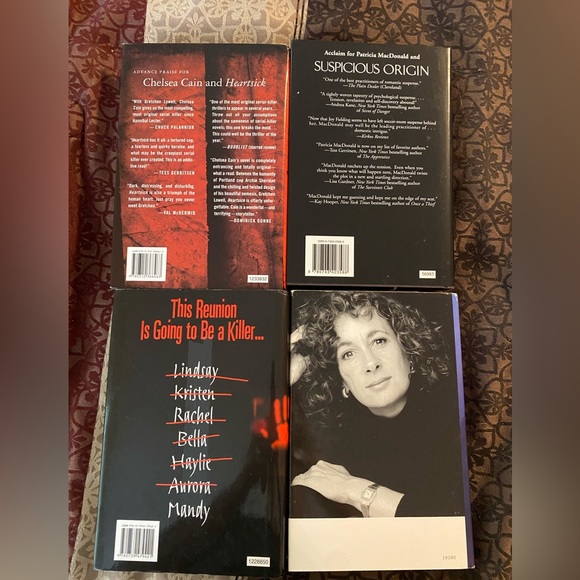 4 thriller novels - Picture 2 of 2